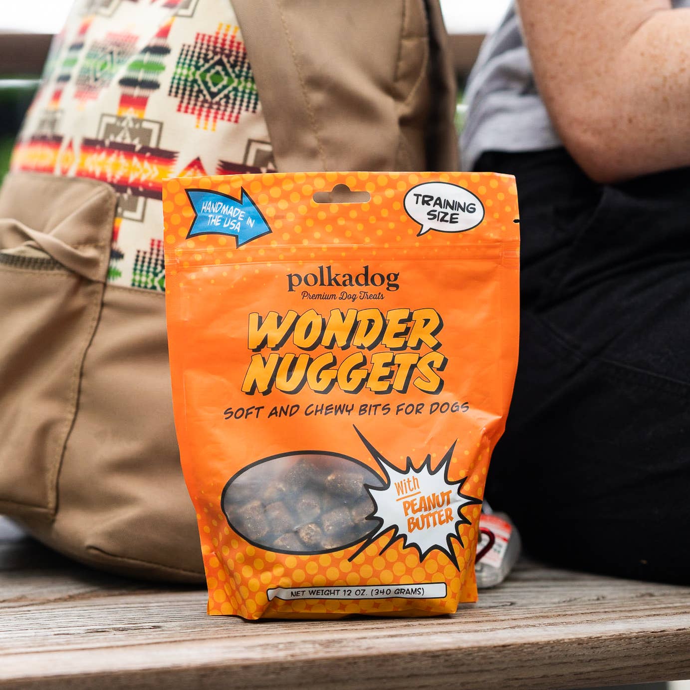 Polkadog - Wholesale Pet Treats - Dog - Wonder Nuggets, Peanut Butter - 10oz - Dog Treats2