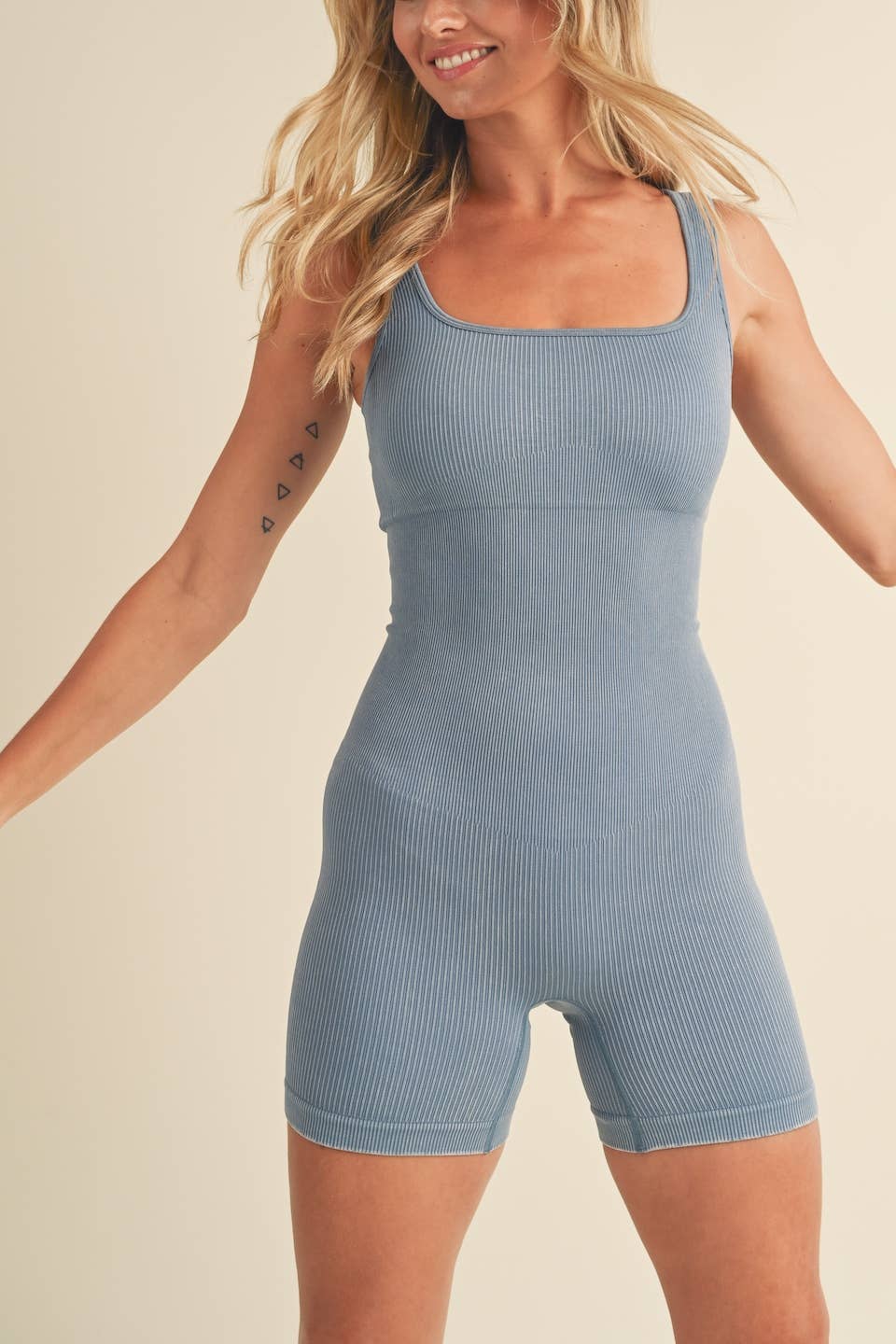 KIMBERLY C - Wholesale Unitard - Women's - Essential Body Sculpt Romper26