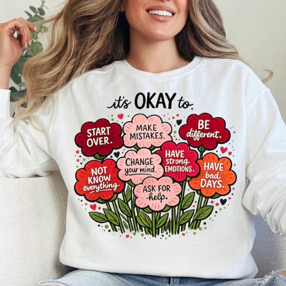 C'est bien de... Sweatshirt pour la vente par Sunflower Designs