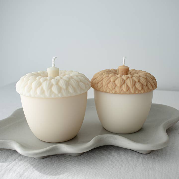 Glowing Harmony Candle Co - Wholesale Novelty Candle - Acorn Candle | Autumn Candles |Christmas Home Decor7