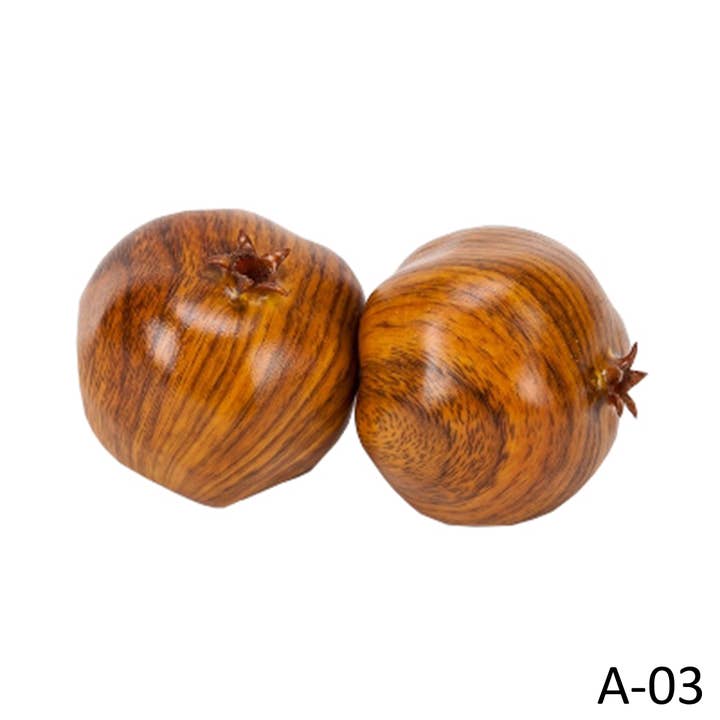 Flora Bunda Inc - Wholesale Decorative Tabletop Object - Artificial Pomegranate FT16684