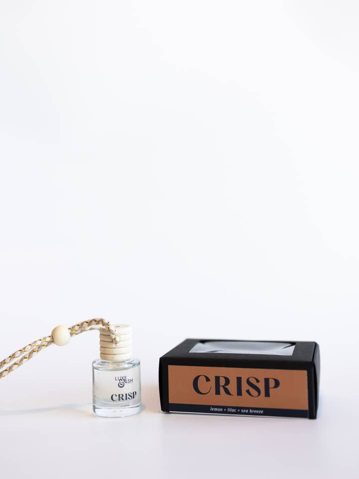 CRISP - Car Diffuser/Air Freshener for wholesale by Luxe & Ash Candle Co.