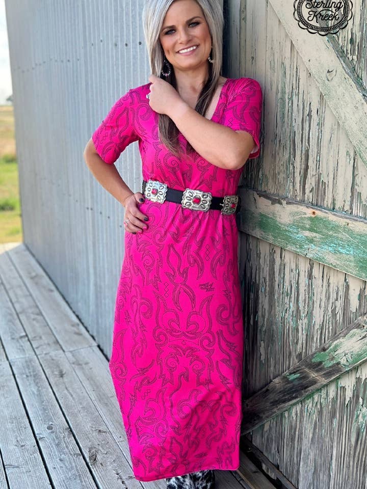 Sterling Kreek - Venta al por mayor Vestido - Mujer - VESTIDO LARGO DE COWGIRLS LIKE US1