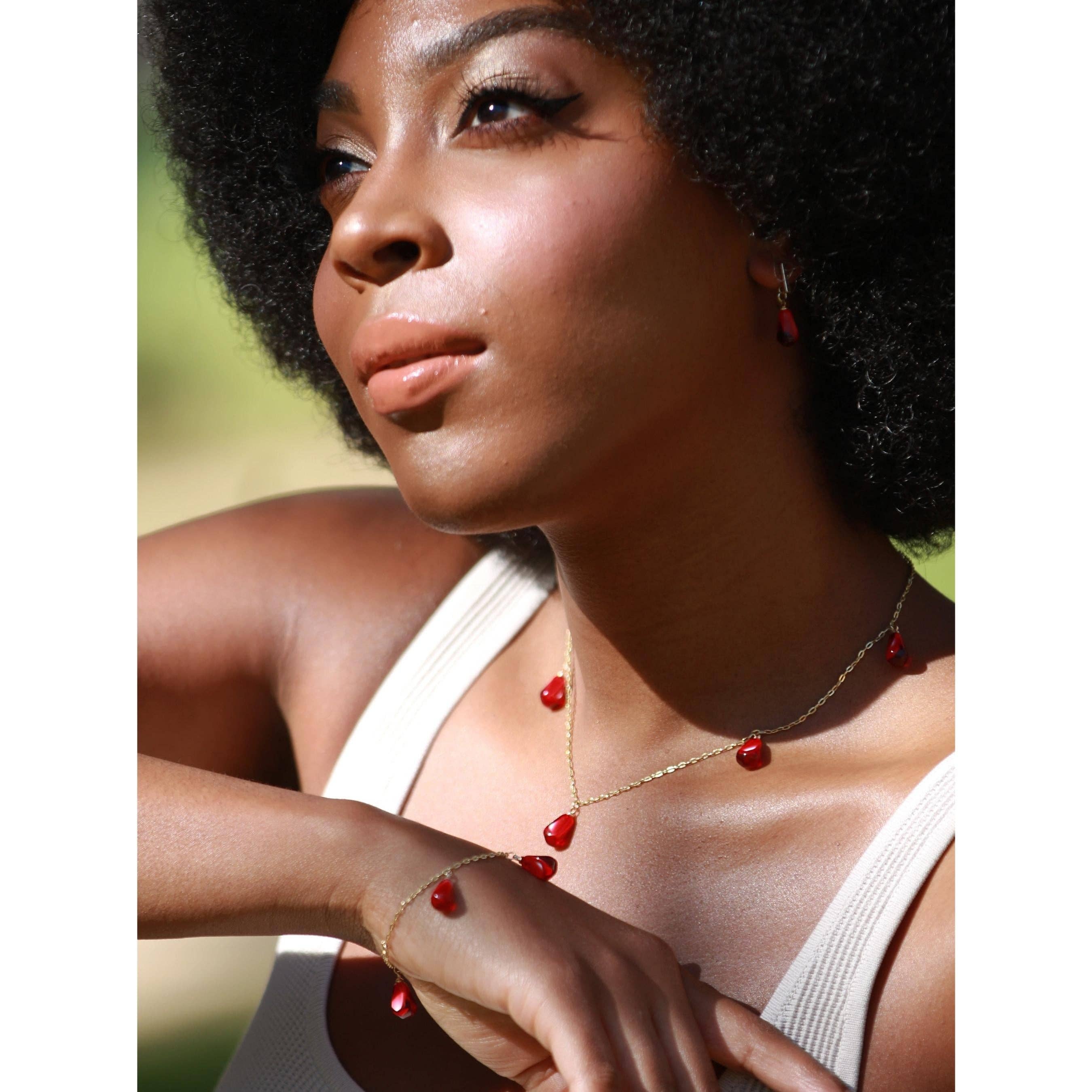 TaifJewely - Wholesale Jewelry Set - POMEGRANATE SET 14