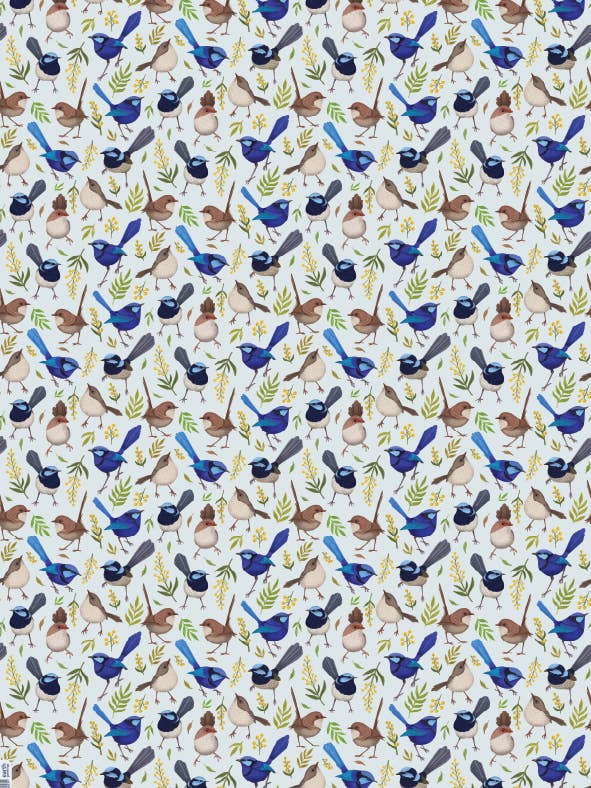 Papel de Embrulho Plano - Fairy Wonderland (Pack de 6) por atacado de Earth Greetings