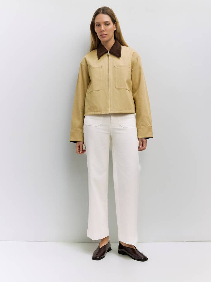 Laurel Jacket | Giacca Utility in Twill di Cotone per la vendita all'ingrosso da parte di All Row