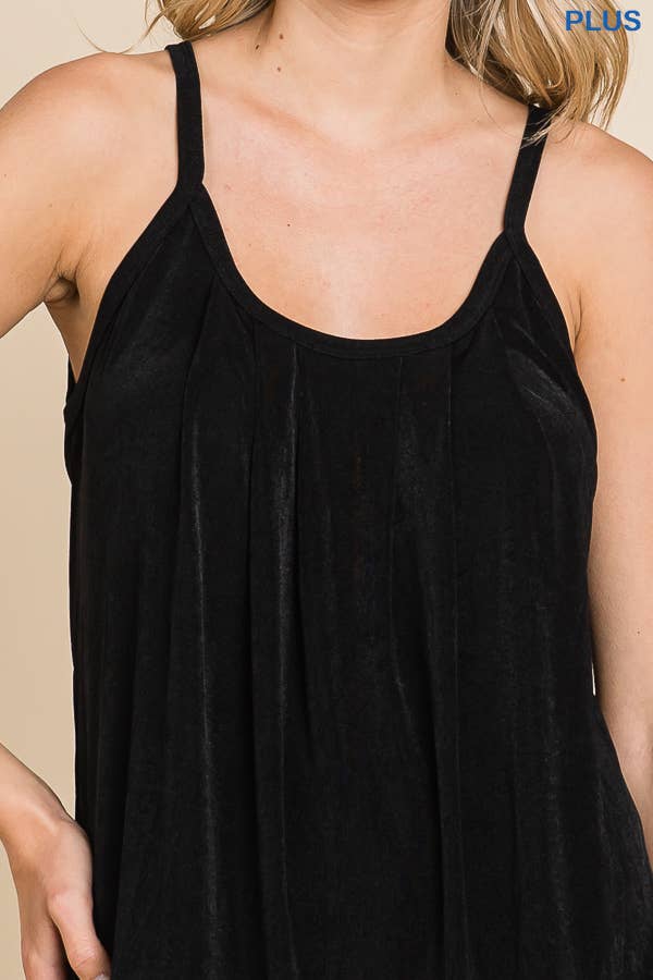 Culture Code – Engroshandel Chemise – til kvinder – CRC1661X - FRONTFOLD DETALJE CAMI2