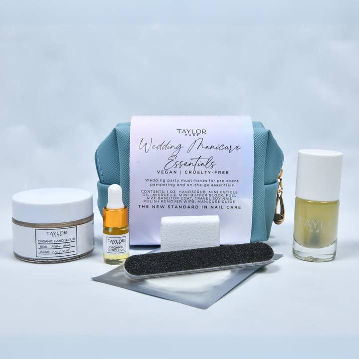 Taylor Made Polish - Wholesale Nailcare Set - MINI MANICURE WEDDING SET - BLUE1