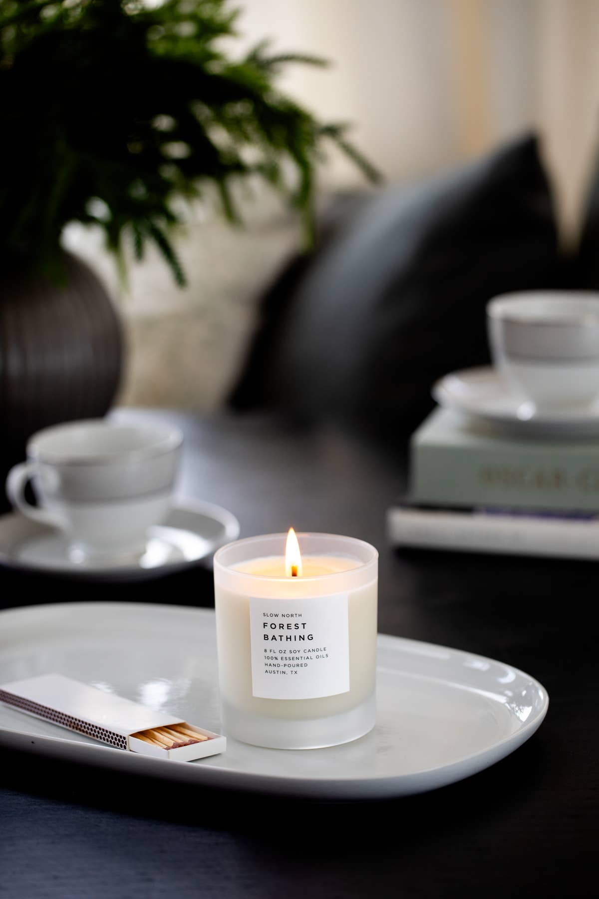 Slow North - Wholesale Jar/Filled Candle - Forest Bathing - Non-Toxic Candle - Spring Gift8