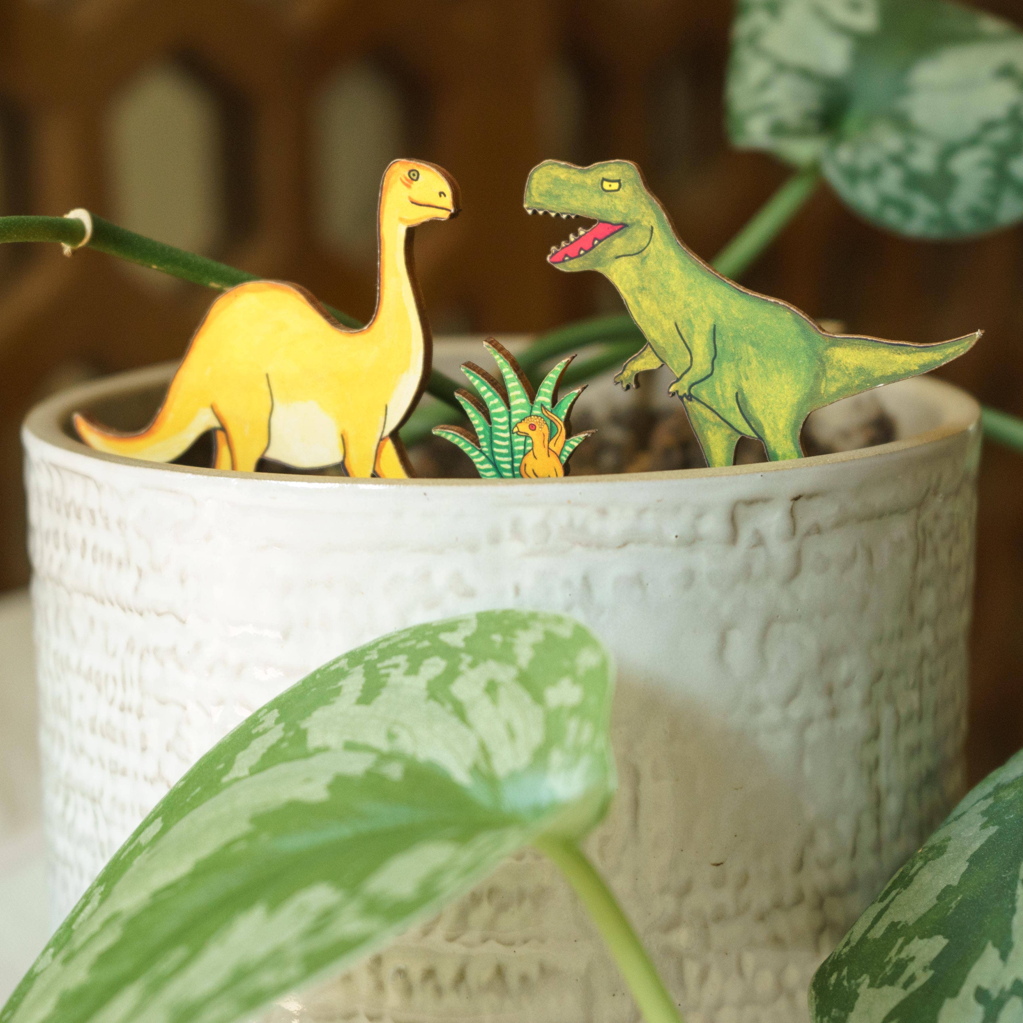 20 Leagues - Wholesale Decorative Figurine - Dinosaurs Fancy Plants Diorama Kit2