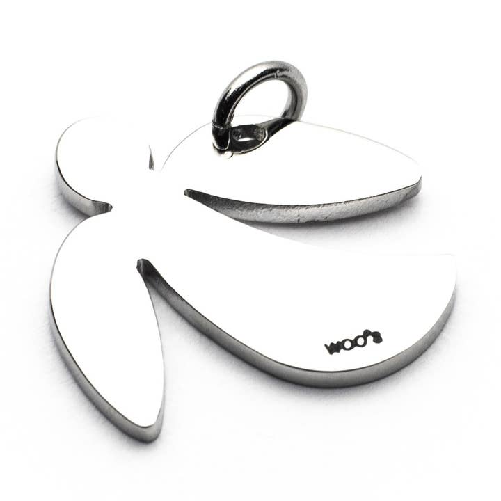 Angel Steel Charm Pendant for wholesale by Woo's pure feelings