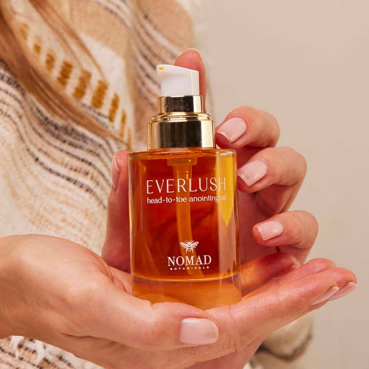 Nomad Botanicals - Vente Huile pour le bain/corps - Huile d'onction de la tête aux pieds Everlush2