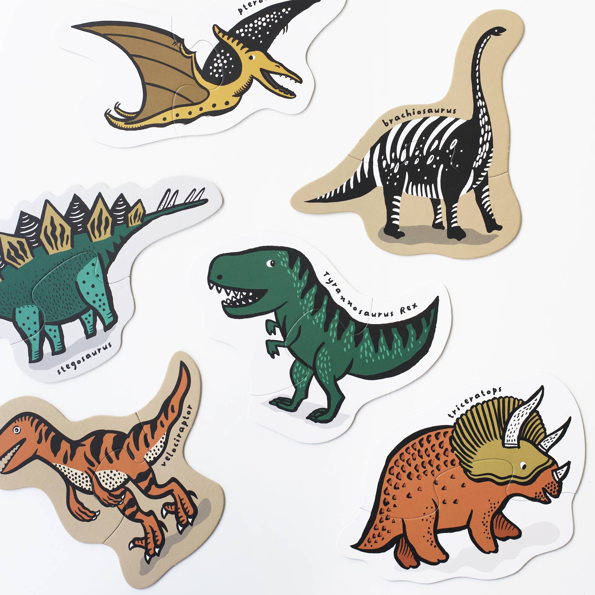 Wee Gallery - Vendita all'ingrosso Puzzle - Bambini - Puzzle per principianti - Dinosauri4