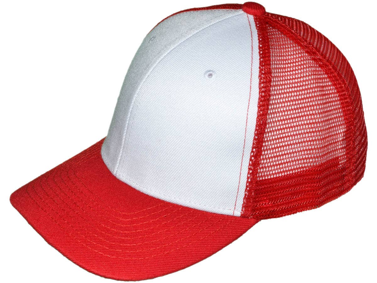 Buck Wholesale - Venta al por mayor Gorra trucker - Unisex - Gorras de camionero en blanco - Gorras BK de malla estructurada109