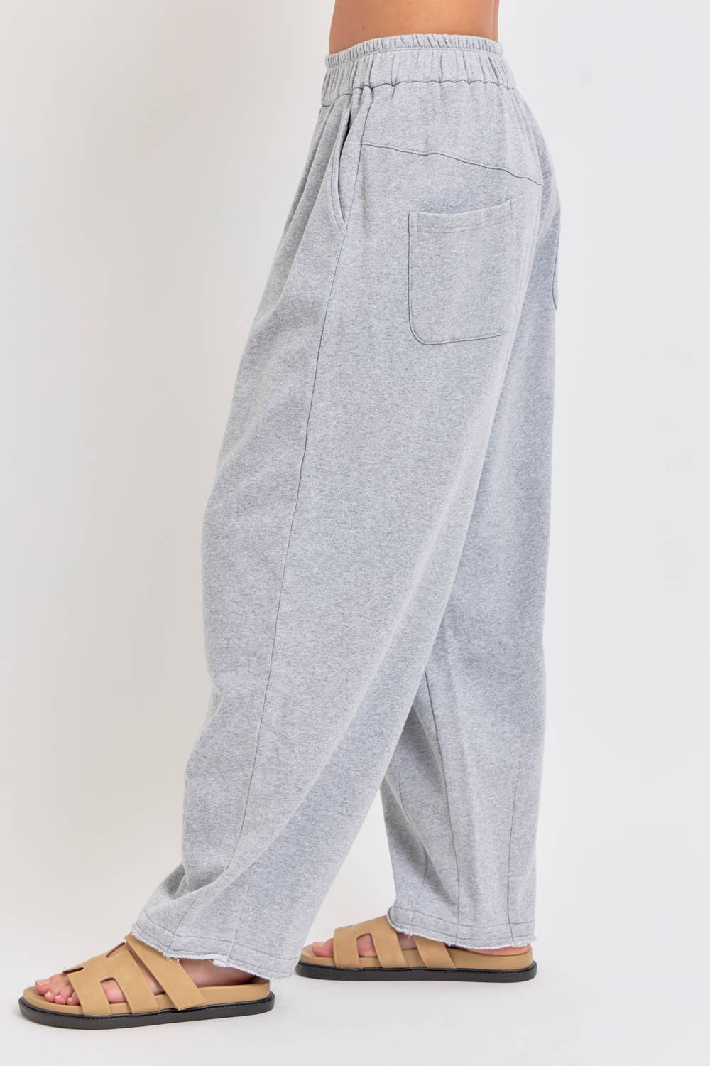 Sweet Lovely by Jen – wholesale Lounge Sweatpants/jogging bottoms – Women's – MINERAL WASHED SWEATPANTS IN FRENCH TERRY 4