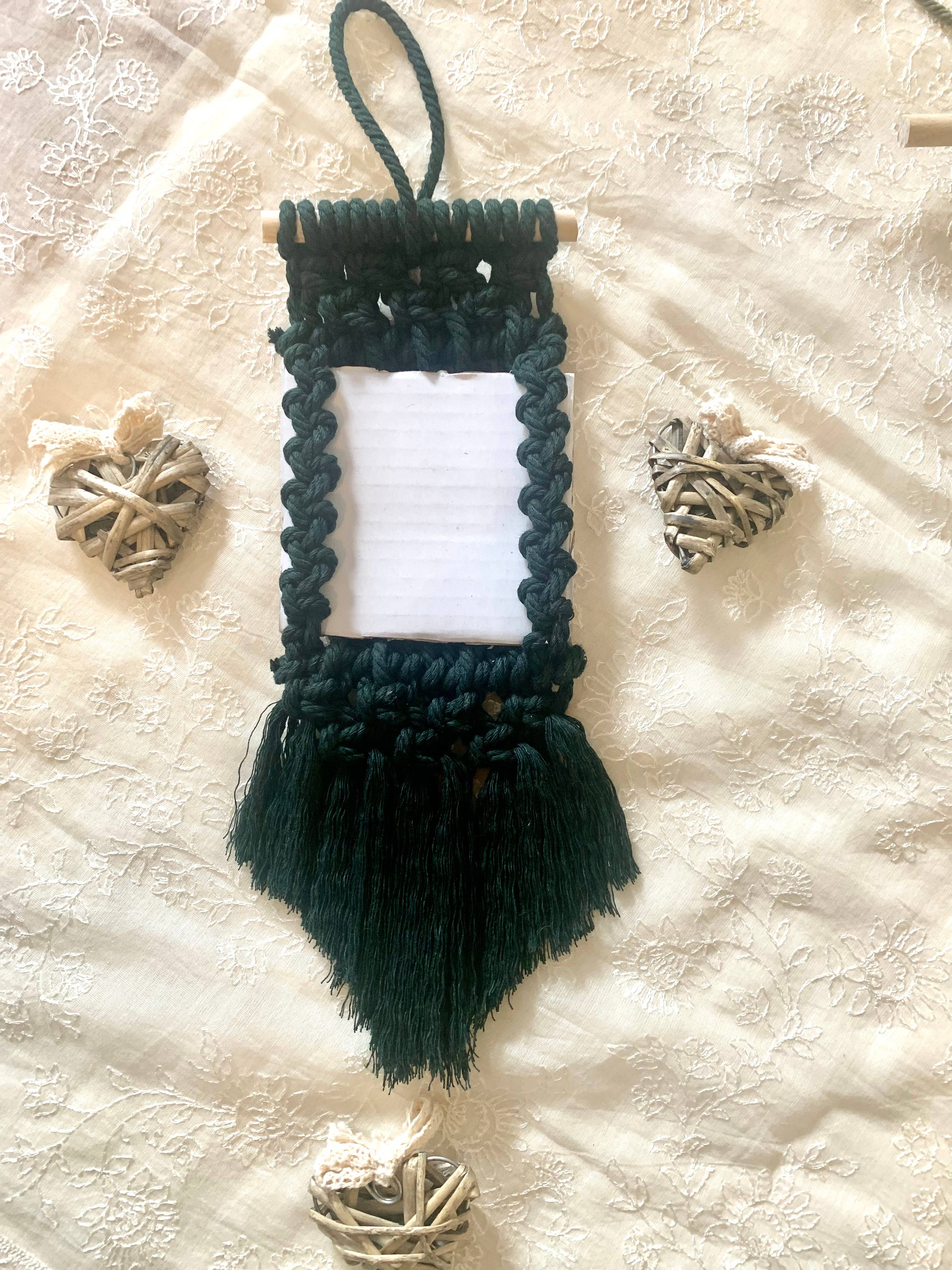 Knotting Studio – Engroshandel Billedramme – Macrame Fotoramme Bøjle/Valentine gave/Indretning af hjemmet7