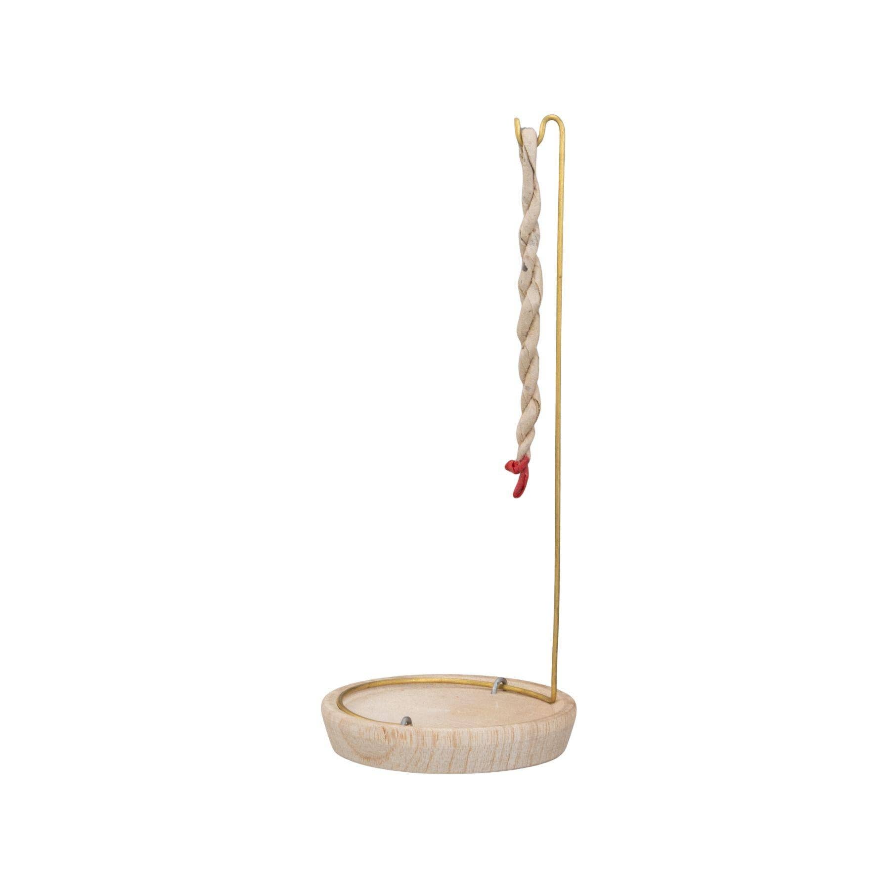 Down To Earth - Wholesale Incense Holder - Wood Rope Incense Burner.2
