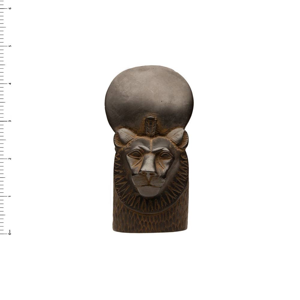 Discoveries, Inc. - Wholesale Decoratief beeldje - Sekhmet Buste Zwart - 4,5" - Egyptische Godin2