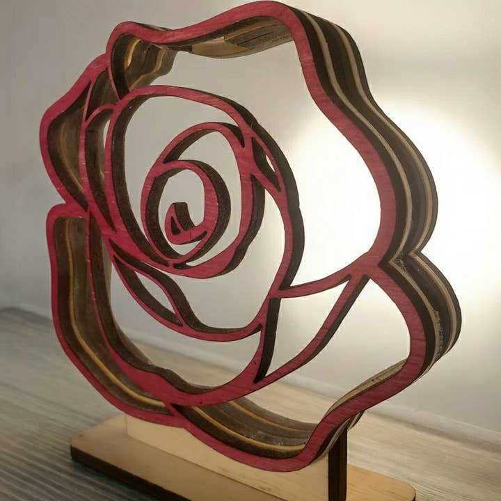 Vitrine d'exposition en verre de mer rose, moyenne pour la vente par Sea Glass Displays