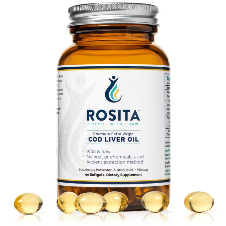Rosita - Wholesale Oral Supplement/Vitamin - Rosita Extra Virgin Cod Liver Oil Softgels3
