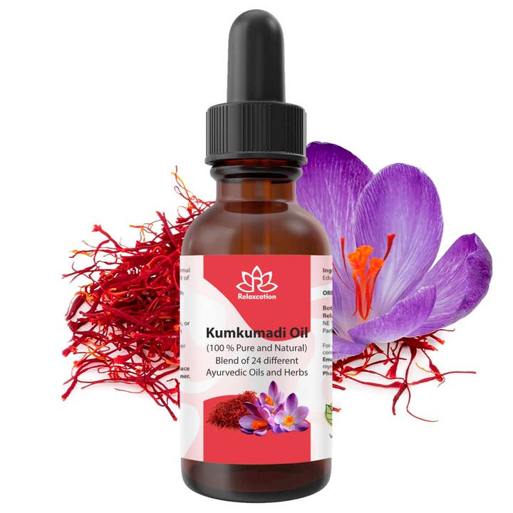 Huile Pure de Kumkumadi pour la vente par Relaxcation