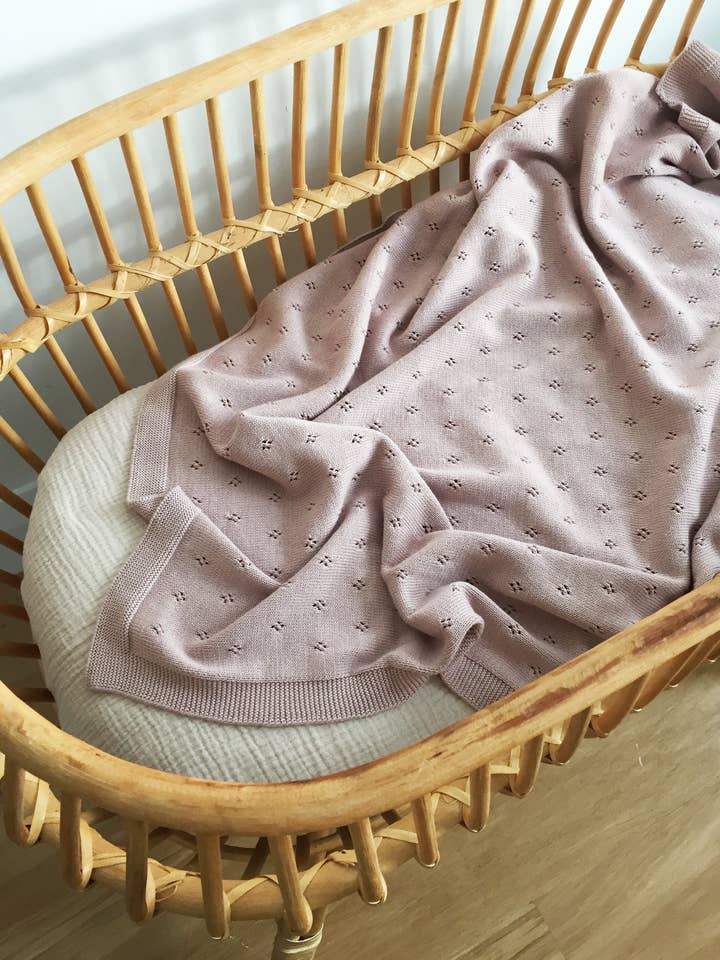 Over the Dandelions - Wholesale Bedding blanket – Kids & Baby - Marley Blanket in Dusk1