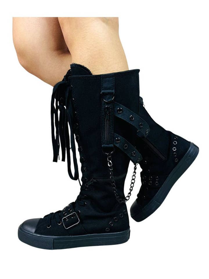 YRU Shoes - Wholesale Boots - Women's - RAWR XD - BLACKOUT