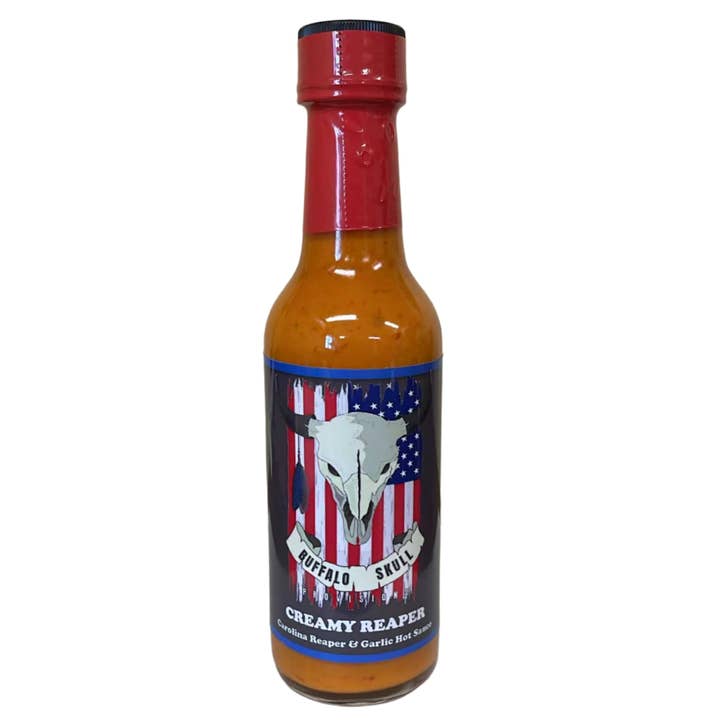 Buffalo Skull Provisions - Creamy Reaper Hot Sauce for wholesale by Parker Family Foods, LLC