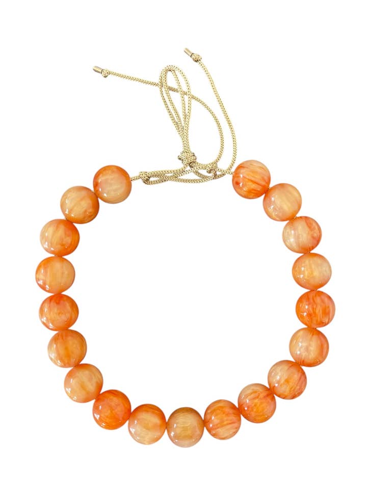 Chunky Kralenketting - Sunkist voor wholesale door KMs GEMs