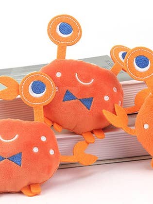Soft Plush Mr Crab for wholesale by Shop Neighbors