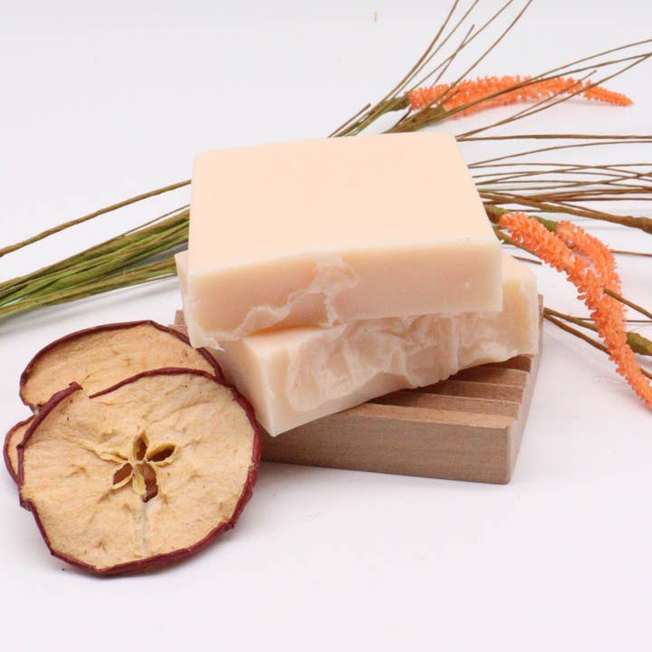 AW Aromatics Limited - Wholesale Bar Soap - White Label Peach Orchid Sliced Soap Loaf