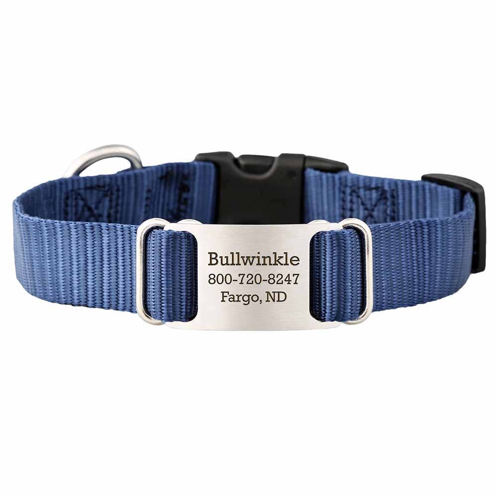 dogIDs - Wholesale Pet Collar - Dog - Personalized Nylon ScruffTag Collar12