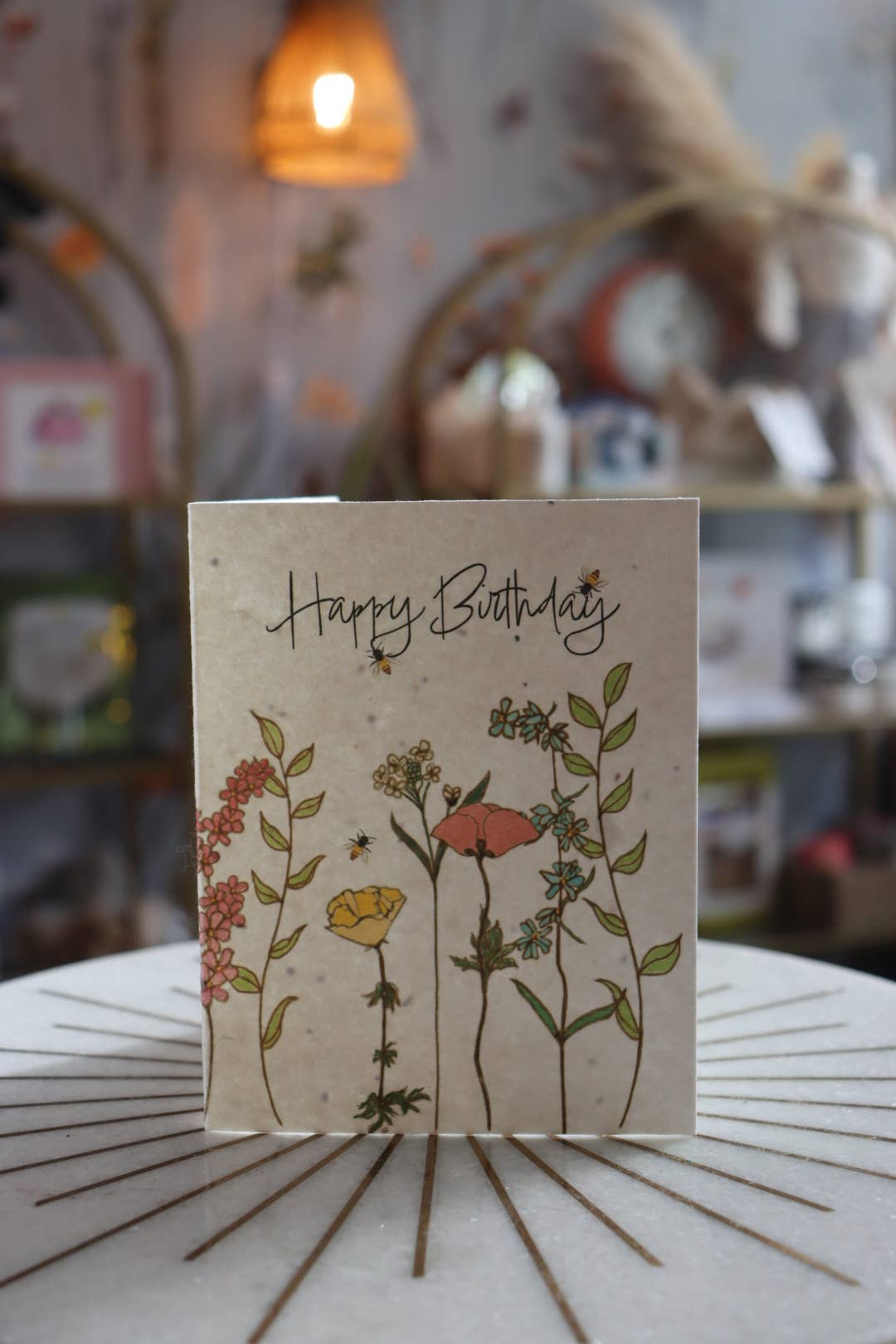 The Raven’s Edge Studio – Großhandel Geburtstagskarten – Wildblumensamen-Geburtstagskarte: Pflanzbarer Blumengarten1