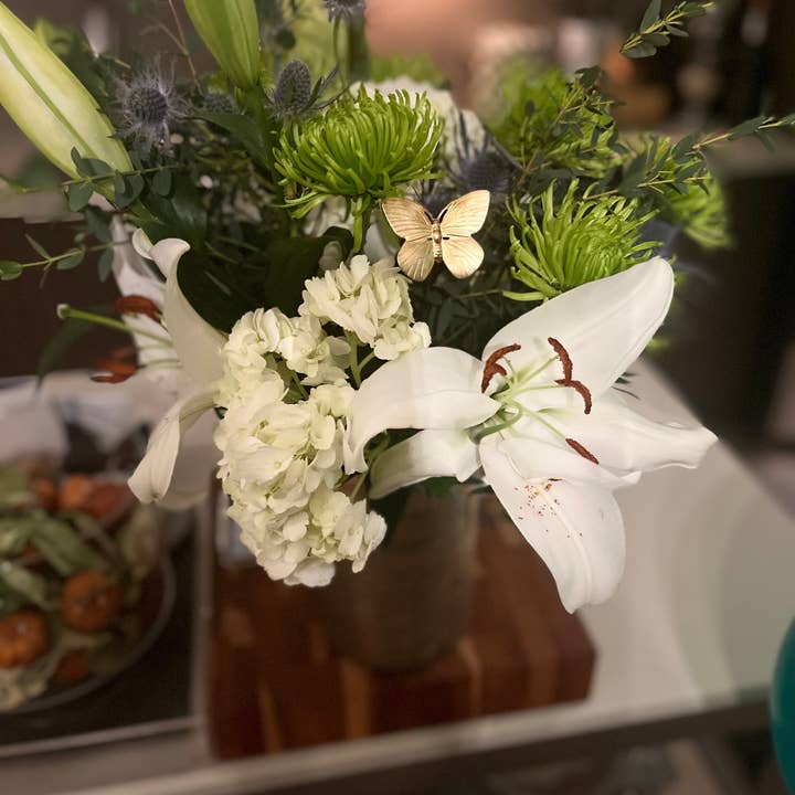 The Brass Butterfly - Wholesale Live Plant - Brass Butterfly Plant Sticks (Set of 6)2