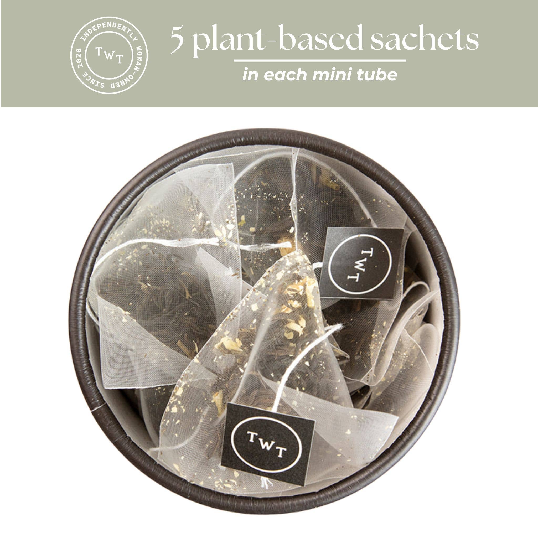 Tea with Tae - Venta al por mayor Bolsitas de té - Minitubo de té verde jazmín de regalo (5 bolsitas de té)4