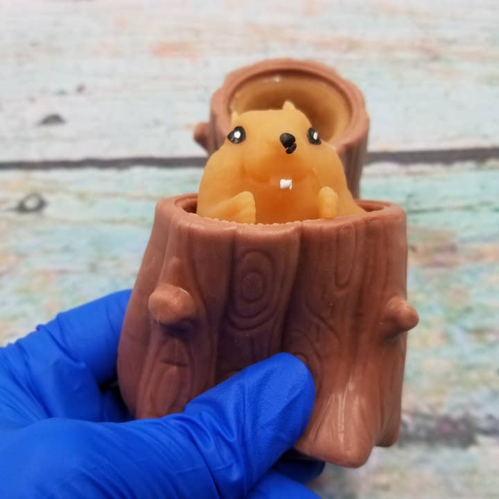 Squeeze Squirrel Toys Decompression Evil Squirrel Cup for wholesale by MIAS SHOP