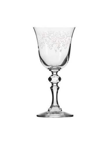 (6x) Verres à Vin blanc 150ml en Cristallin KRISTA DECO pour la vente par KROSNO
