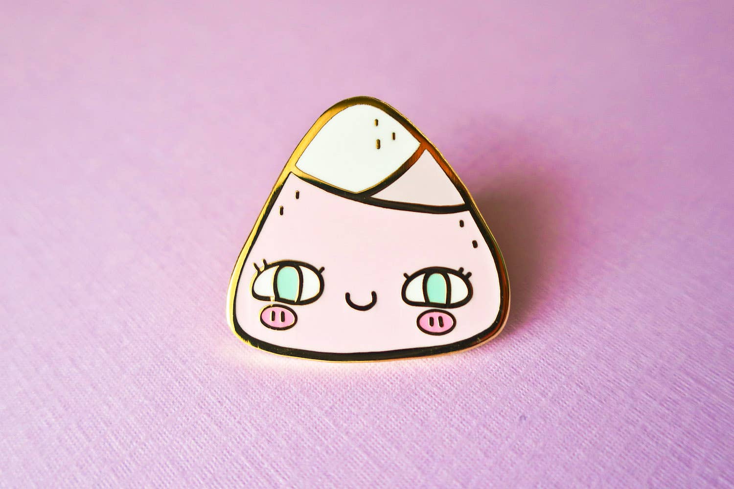 Shark City Slicker - Wholesale Lapel Pin/Button - Onigiri - Enamel Pin