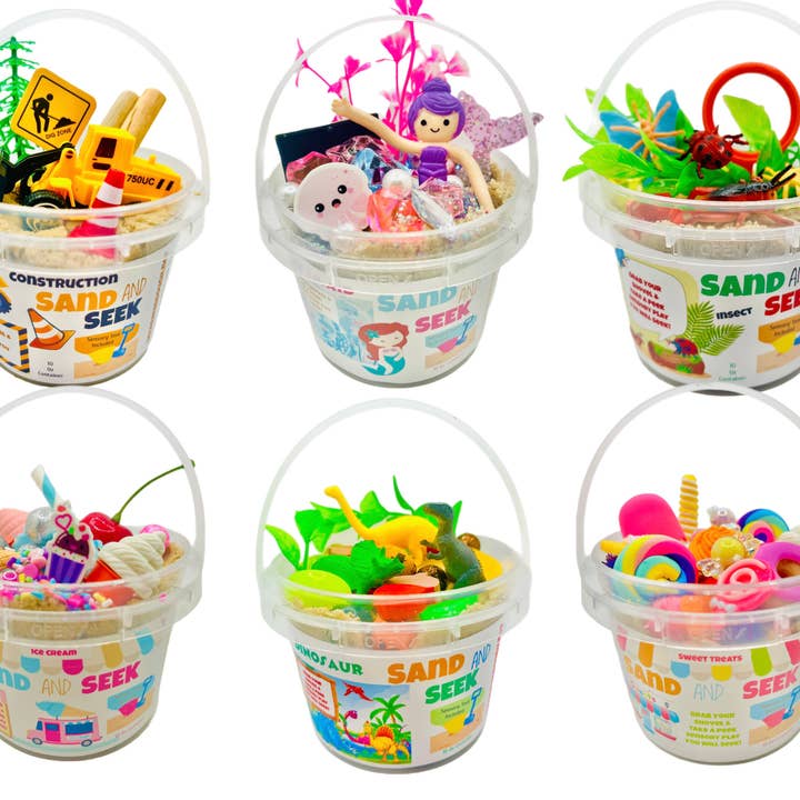 Decorated Dough - Wholesale Putty/Slime - Kids - Sand & Seek Starter Kit