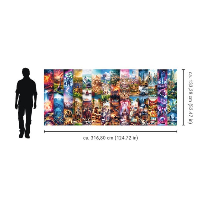 Trefl USA - Wholesale Puzzle - Adult - Trefl Prime 21000 Piece Puzzle - Earth Chronicles: Creation to Future1