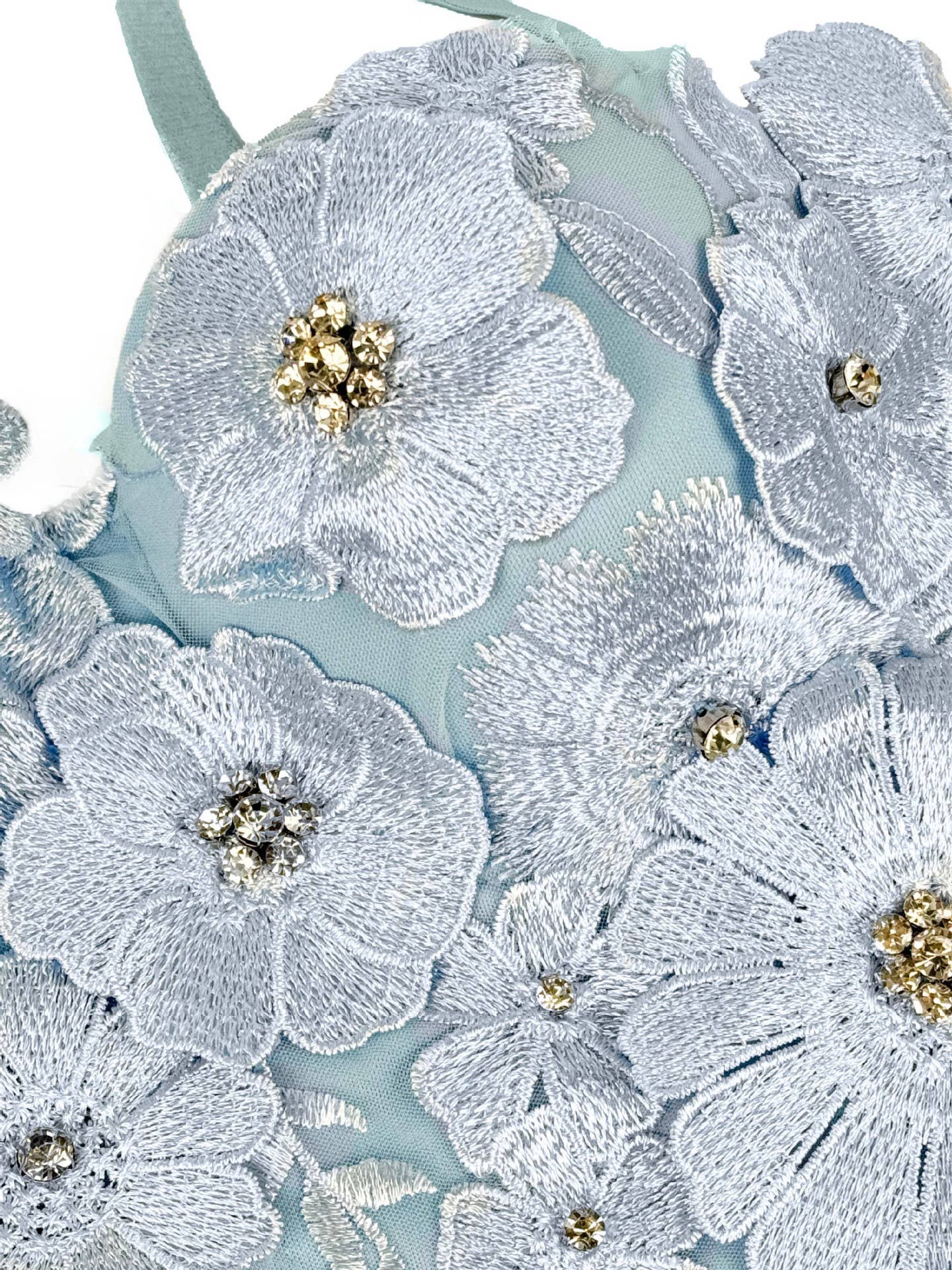 Productseeker – Großhandel Korsett – Damen – 29Y Dreidimensionales Florales Diamant-Trägertop mit Hosenträger21