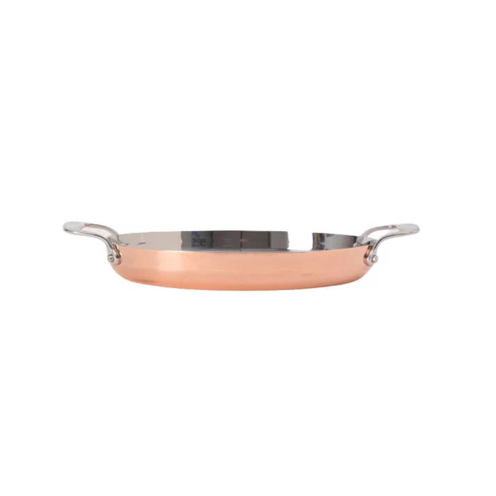 Copper Triply RRVS-120 Oval Pan 12" for wholesale on Faire