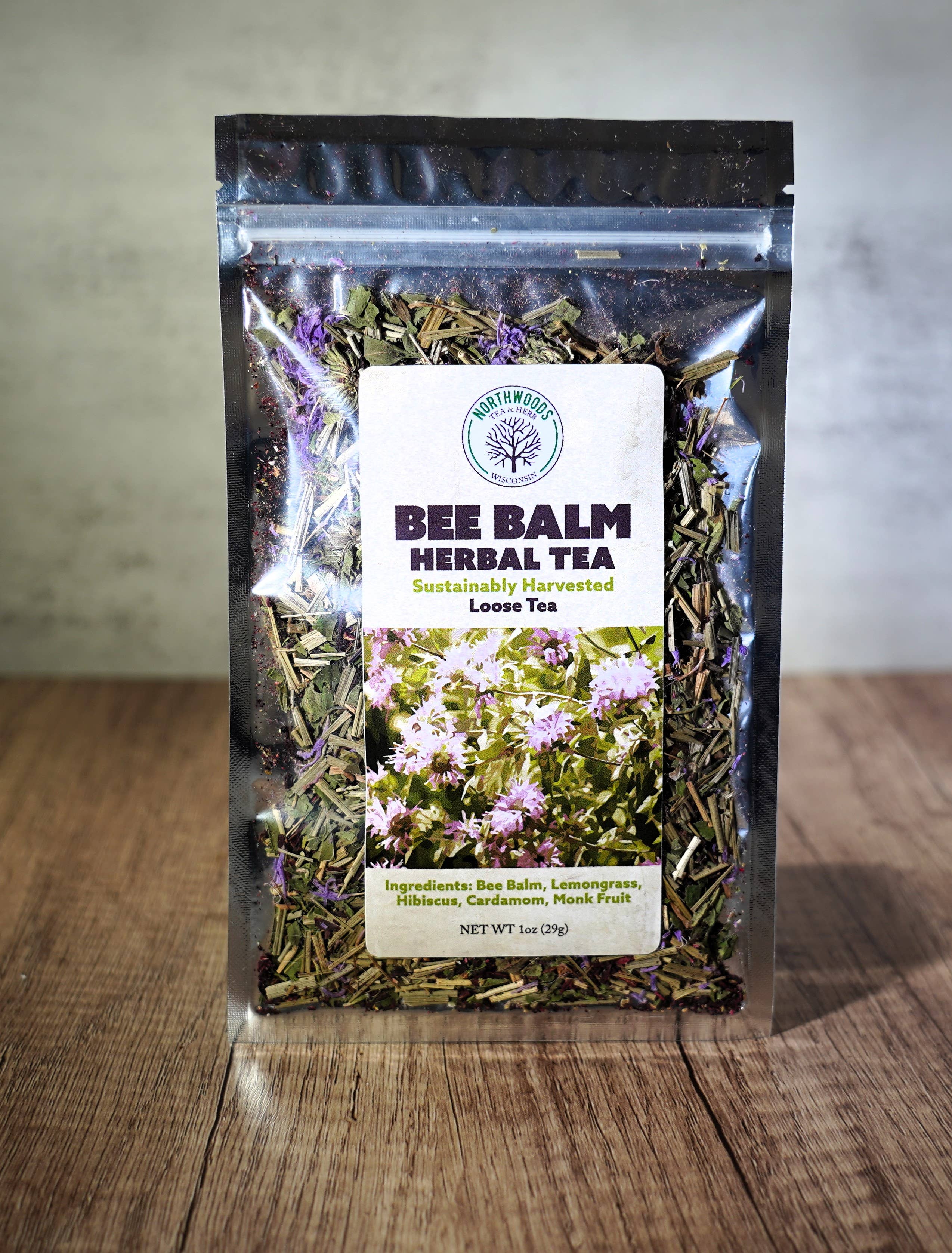 Northwoods Tea & Herb LLC - Wholesale Loose Tea - Bee Balm Tea 1