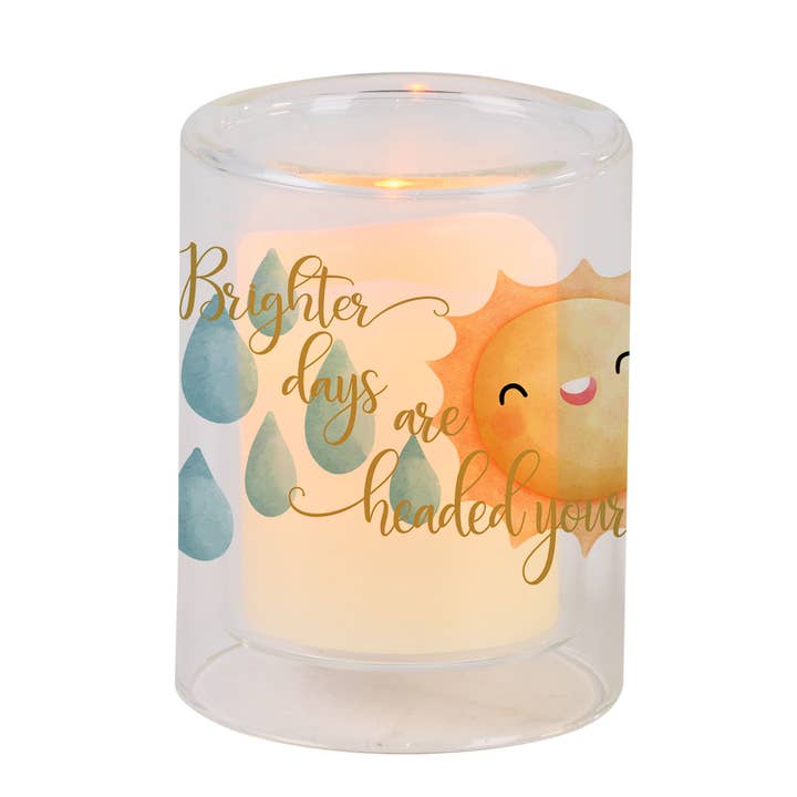 Candleholder Brighter Days Are Your Way for wholesale by Magnolia
