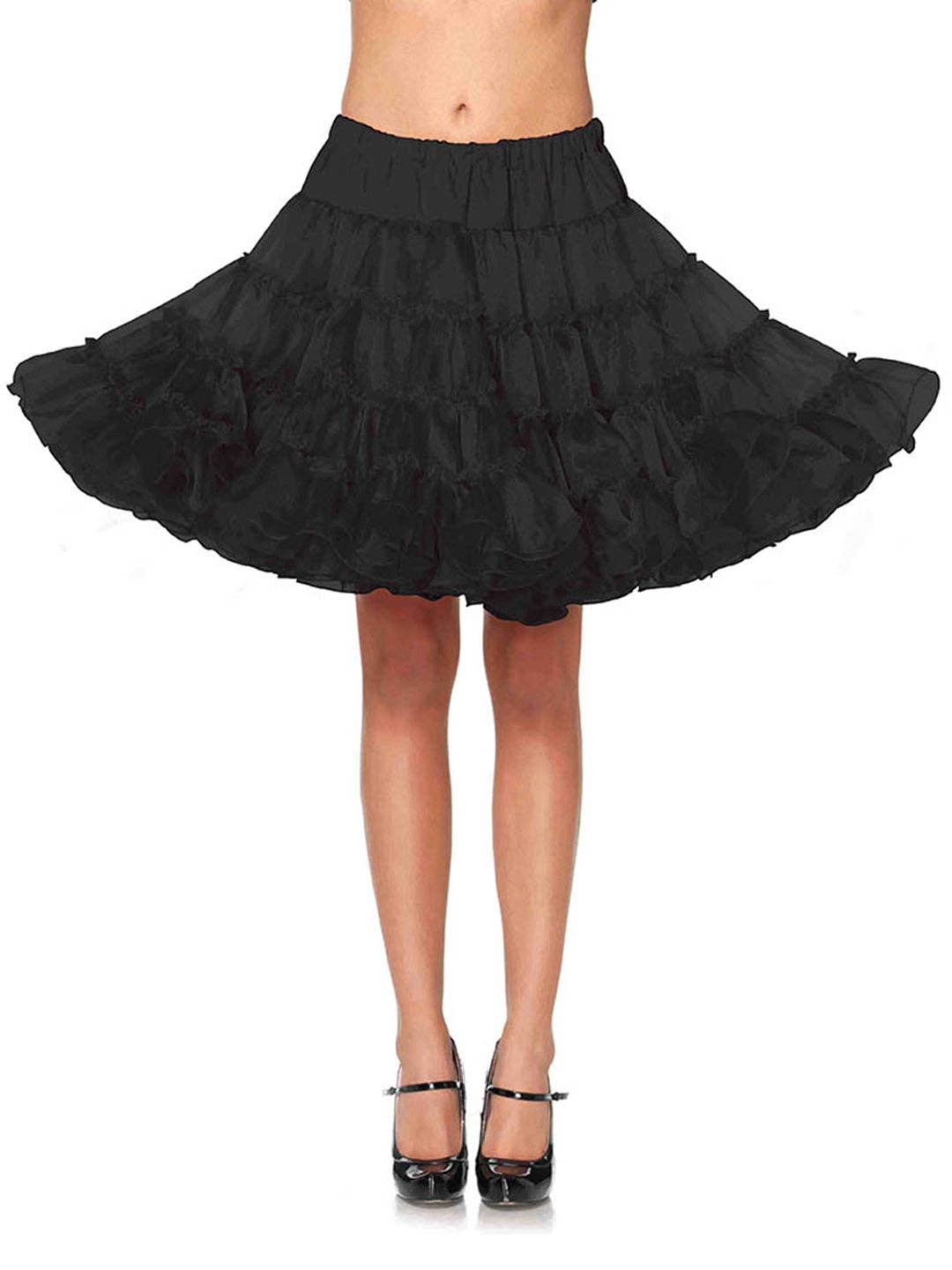 Leg Avenue - Wholesale Costume - Women's - Knee Length Deluxe Crinoline Petticoat Costume Skirt1