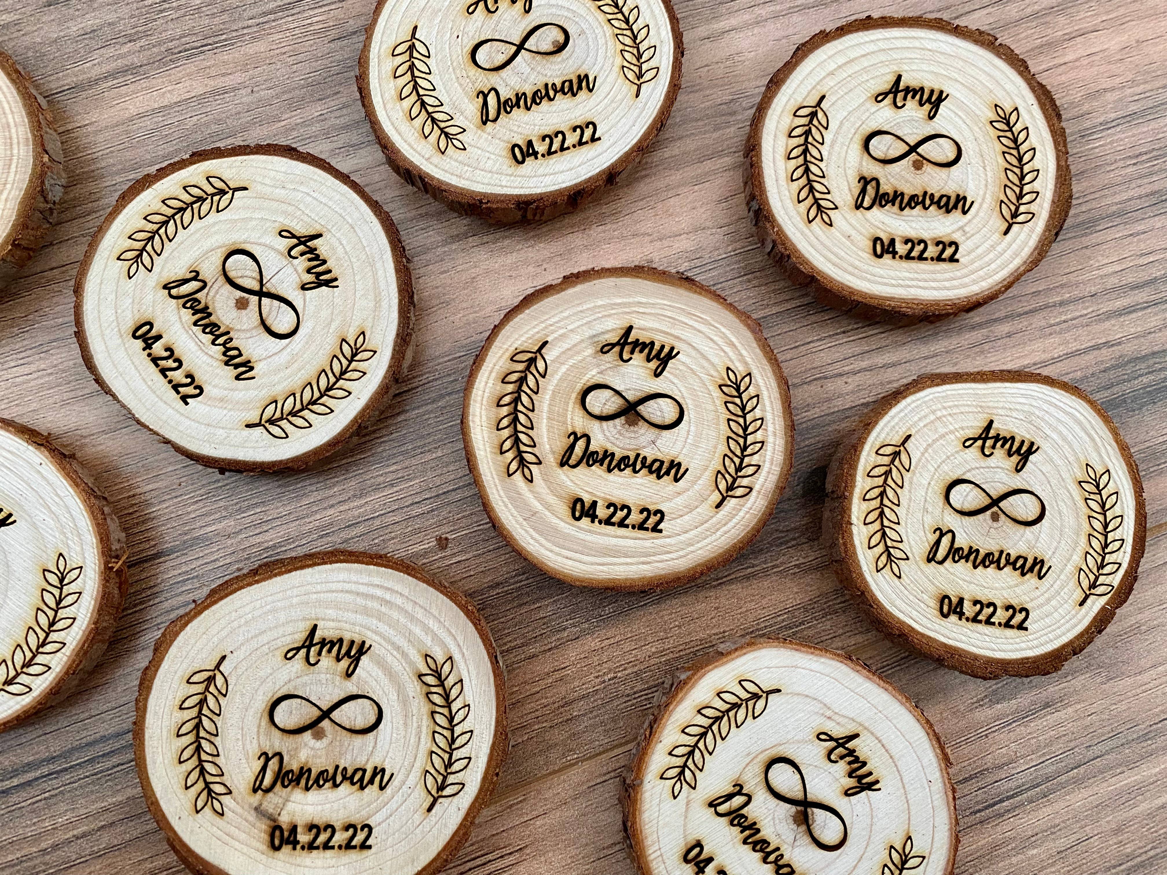 Munsell Made - Wholesale Magnet - Custom Wood Slice Magnets1