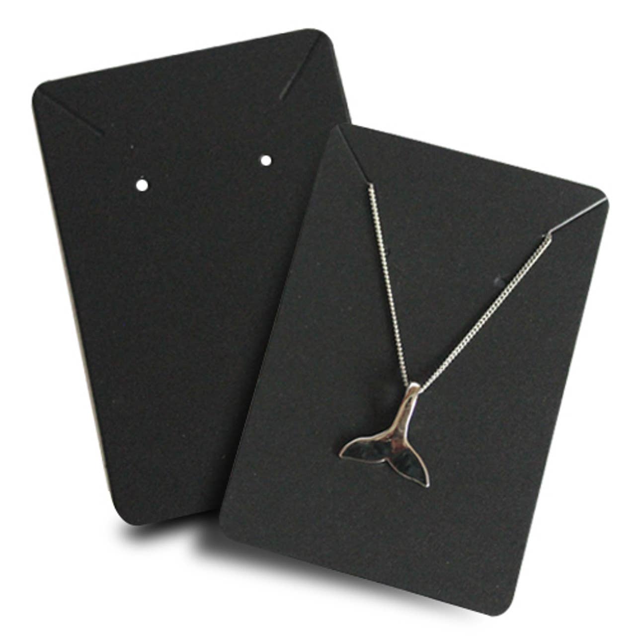 Zakka - Wholesale Jewelry Stand & Display - 200pcs Matte Paper Earring Necklace Pendant Card Display6