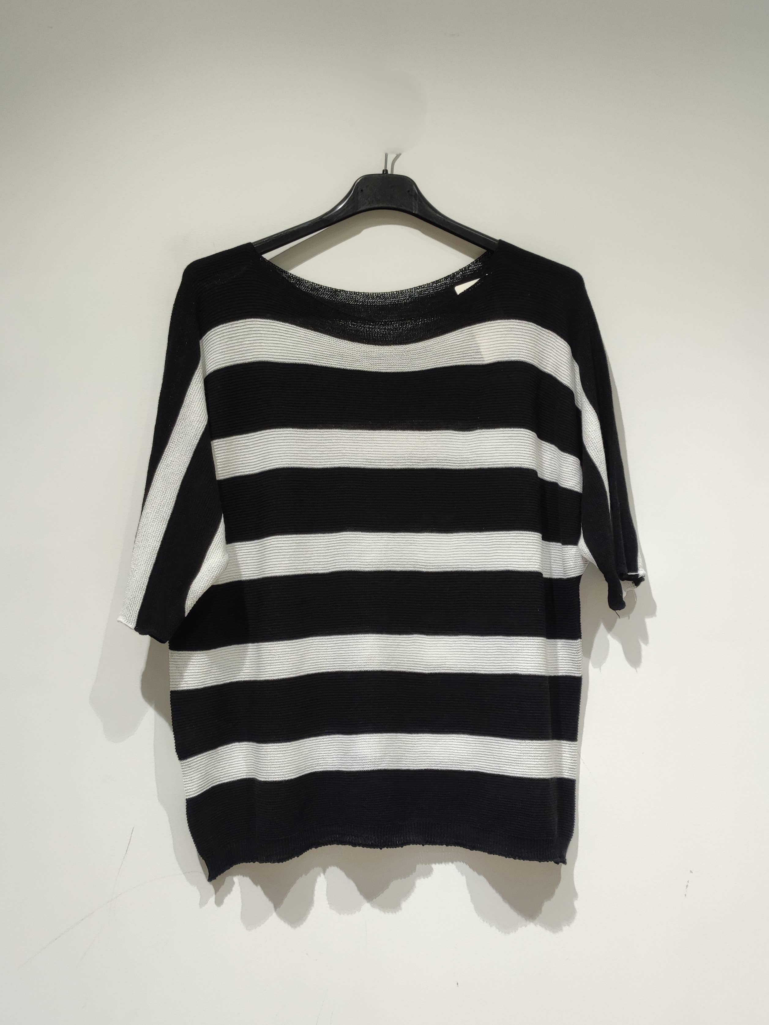 Pomelo paris - Vente Haut en maille – femme - ZILA Top à rayures5