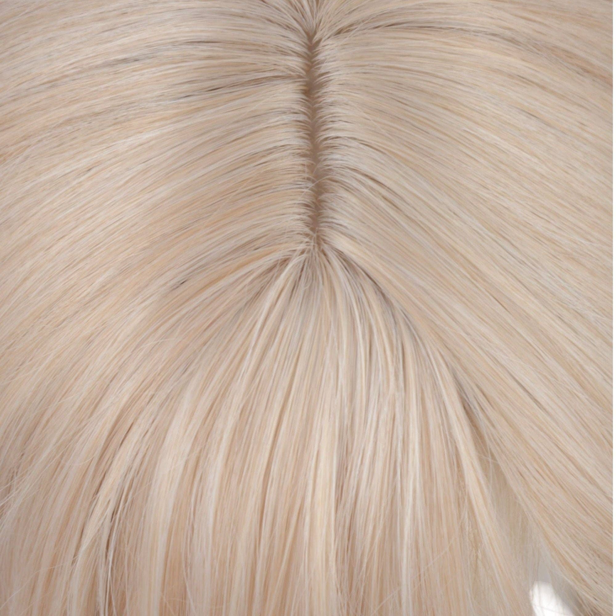 AK Brand - Wholesale Wig/Hair Piece - Long White Blonde Synthetic Wig with Bangs1