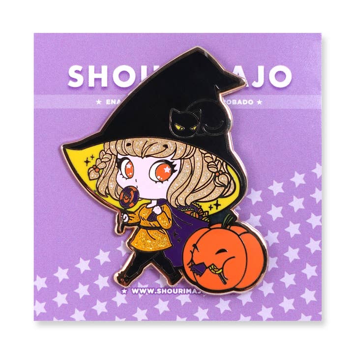 Enamel Pin Trick-or-Treat for wholesale by SHOURIMAJO